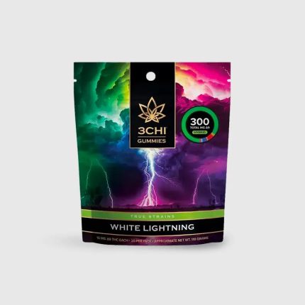 3Chi True Strains Gummies White Lightning