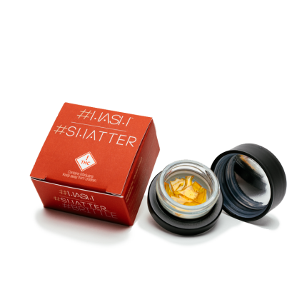 HASH SHATTER Brittle 1g Indica Dominant
