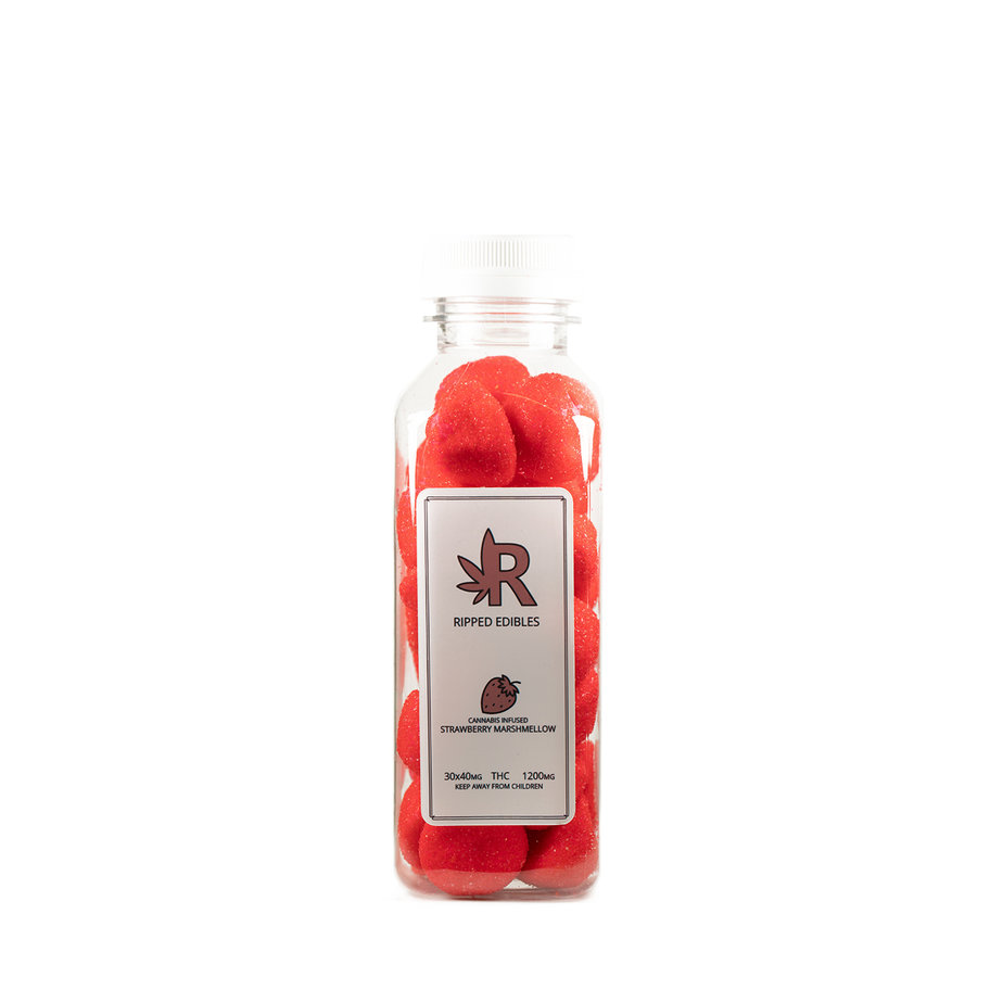 Ripped-Edibles-Thc-Strawberry-Marshmallows-Bulk.jpg Ripped Edibles Thc Strawberry Marshmallows Bulk