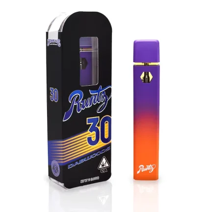 Dabwoods x Runtz 1 Gram Disposable Vape - #30 Yuzu Souffle