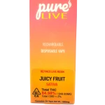 Pure Live Full Spectrum Refined Live Resin 1G Disposable Vape - Juicy Fruit