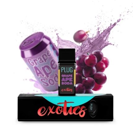 PLUGPlay Exotics Grape Ape Vape 1G Cartridge