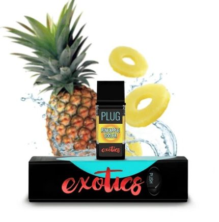 PLUGPlay Exotics Pineapple Cooler Vape 1G Cartridge