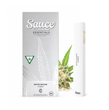 Sauce Essentials - 1G Live Resin Disposable Vape - White Widow