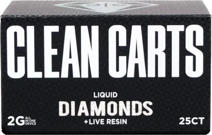 Clean carts New 2g liquid diamonds + live resin bulk offer (black box)